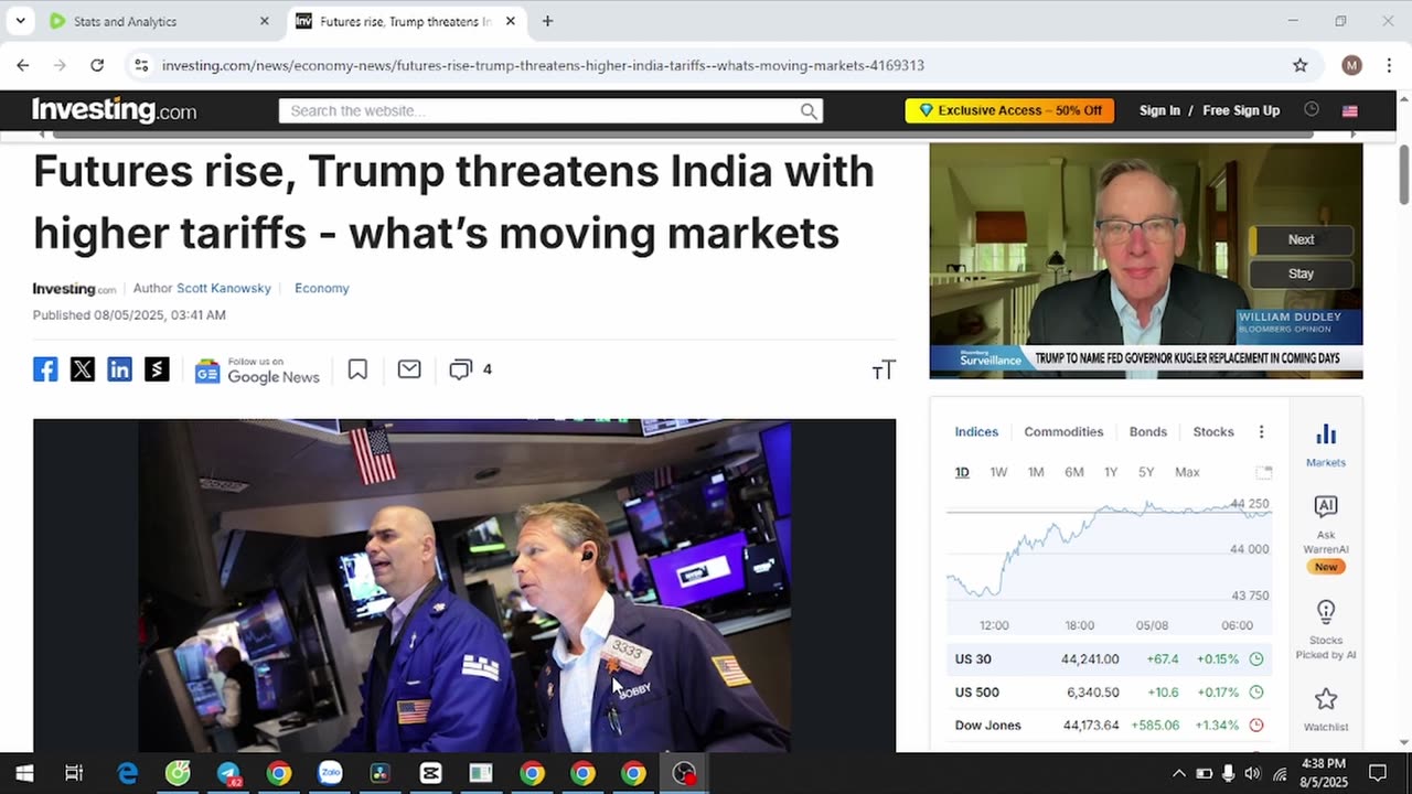Markets Rally Despite Trade Threats: Trump’s Tariff Move on India Explained