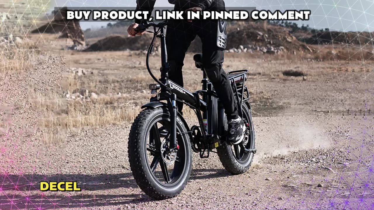 KOOLUX X11 Electric Bike 250W Motor 48V 23.4Ah Battery 20" Folding Fat Tire Electric Bike