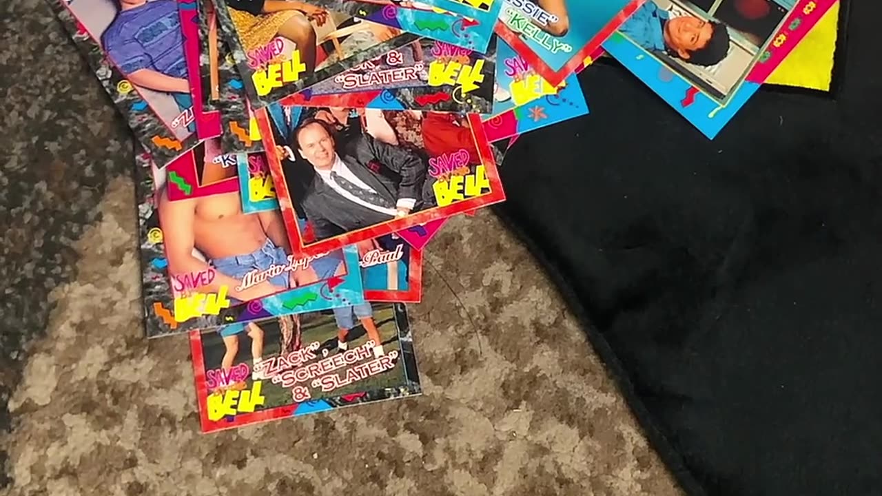 Shirtless Mario Lopez Cards: My AWKWARD SBTB Collection!