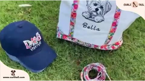Twinning in Style: Personalized Tote Bag for Pet Moms | CurliTail