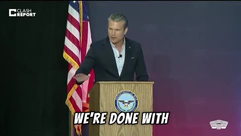 WATCH: SECDEF Pete Hegseth Draws the Line: Mission First. No DEI. No Distractions.