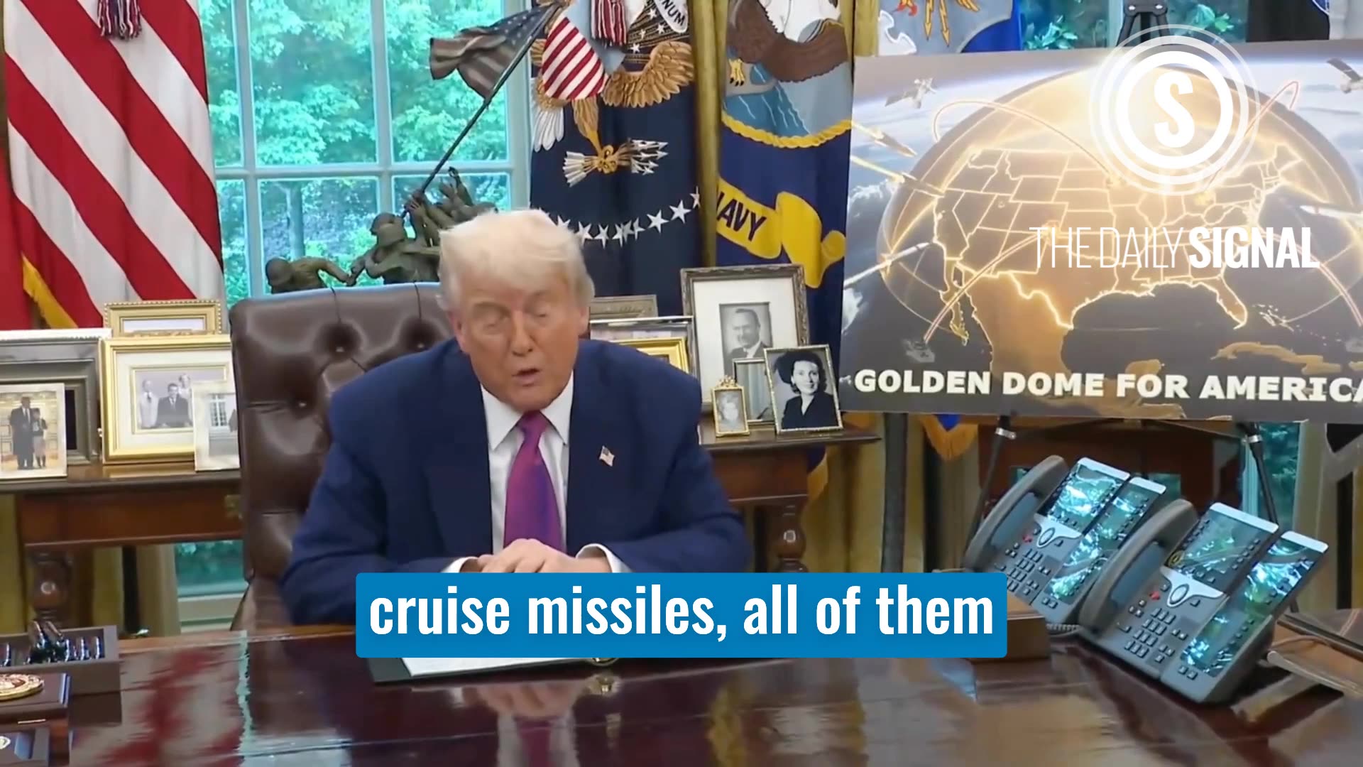 🚨 GOLDEN DOME: Trump Announces Missile Defense Shield for America
