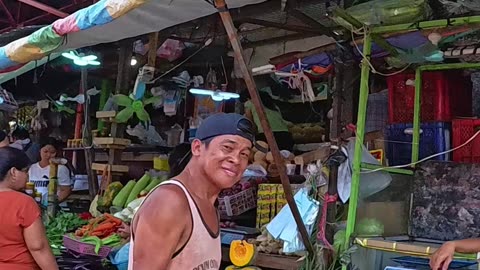 Market Situation in Zamora Street, Binangonan, Rizal, Philippines