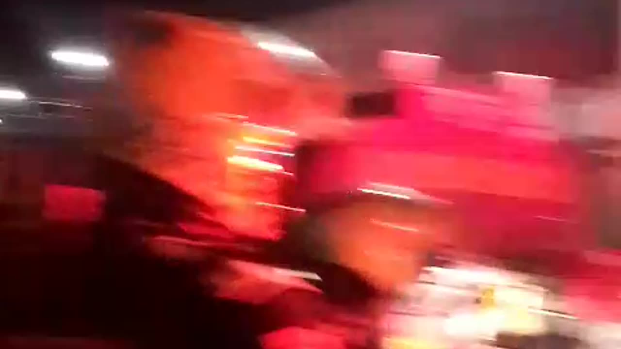 Incendio de casas en La Esperanza