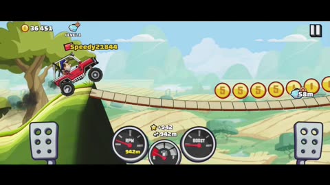 "Hill Climb Racing 🏁 Crazy Uphill Car Game | Impossible Roads & Fun Challenges!"