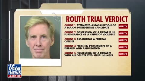 Fox News: Ryan Routh's Daughter LASHES OUT After Guilty Verdict