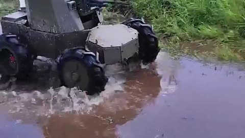🤖🔫 Ukraine Russia War | Kalinouski Regiment Unveils New Combat Robot "Liut" | RCF