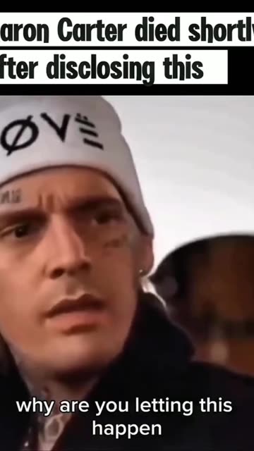 Aaron Carter Disclose this before he died | Aaron Carter last interview