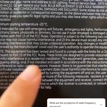⚠️🔥🔥⚠️ LED lights are microwaving you & are flooding your homes with toxic radiation...
