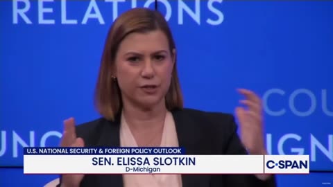 D-Sen Elissa Slotkin: Trump is a Existential THREAT to Democrats