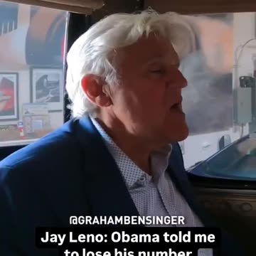 Jay Leno reveled Barrack Obama told him to lose his phone number when he became president.