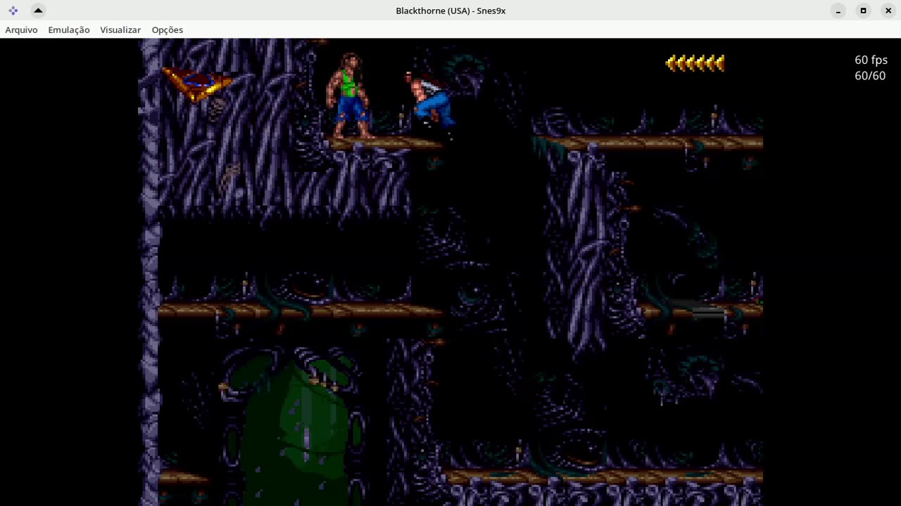 Blackthorne no snes9x (Biglinux) - parte 3