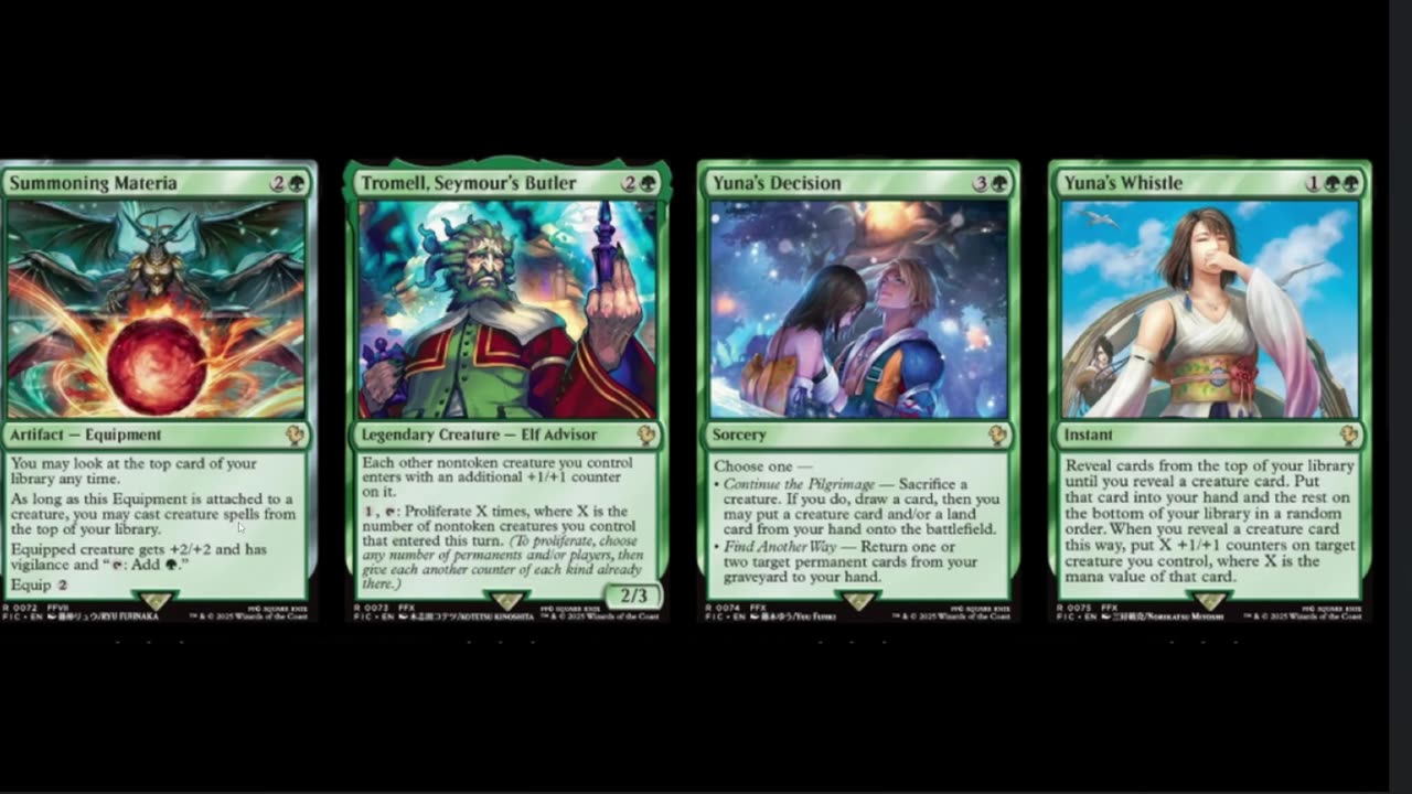 MTG Final Fantasy spoilers 5/12