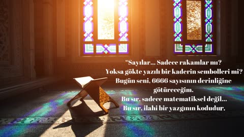 6666 Sayısının Sırrı – Kur’an’daki Kozmik Kod Çözüldü!”