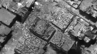 The IDF releases footage showing an airstrike on two terror operatives who it says fired RPGs
