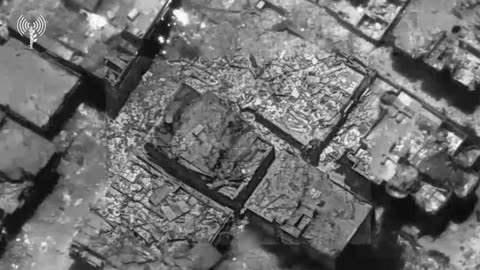 The IDF releases footage showing an airstrike on two terror operatives who it says fired RPGs