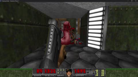 Freedoom: Phase 1 (GZdoom) - Zbrojownia i obiekt szkoleniowy
