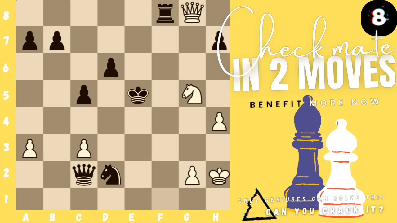 Can you checkmate in 2 moves? (P.15) (White to play)♟️