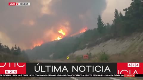 Israeli tourists started MASSIVE WILDFIRES in Argentina and BURNED down the country