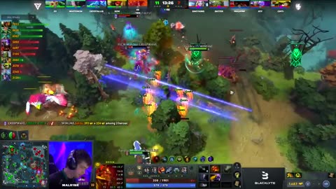 《DOTA2 1v5 RAMPAGE - Enemy Team Instantly Disbands》