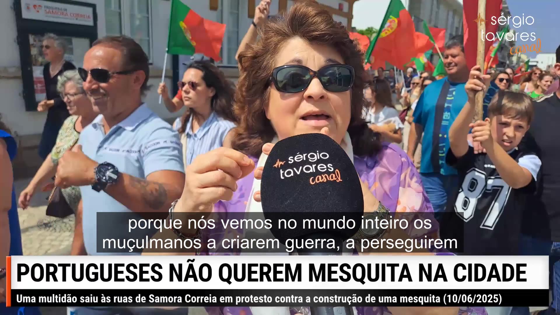 🎥🇵🇹| Portugueses não querem mesquita na cidade