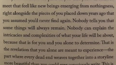 What no one will ever tell you
