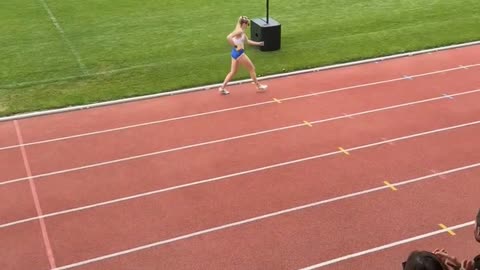 Runner Walks to Finish Line With Competitor Who Got Cramps
