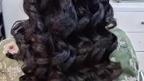 Nothing says 'party ready' like soft, bouncy, fresh curls.