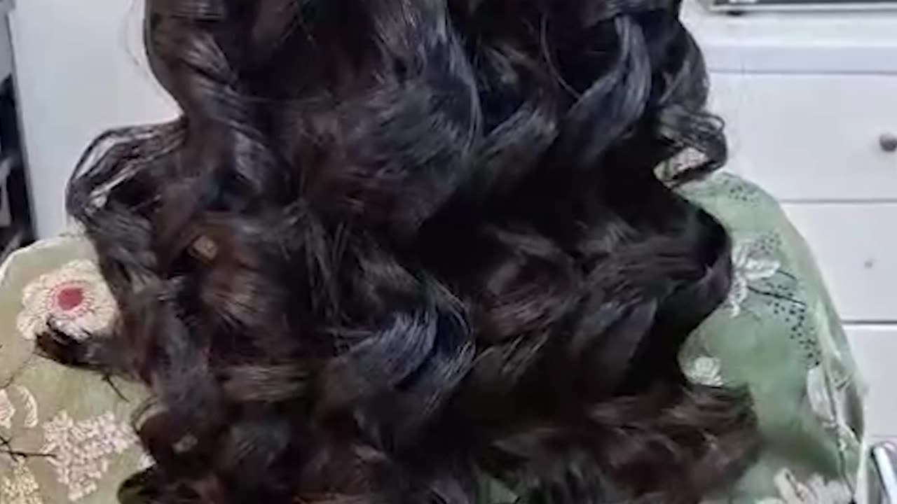 Nothing says 'party ready' like soft, bouncy, fresh curls.