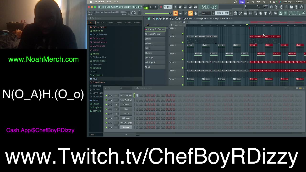 Chef Boy R Dizzy VLOG: @Twitch #Stream (O_o) #September #15 #2025 (O_o) www.Twitch.tv/ChefBoyRDizzy