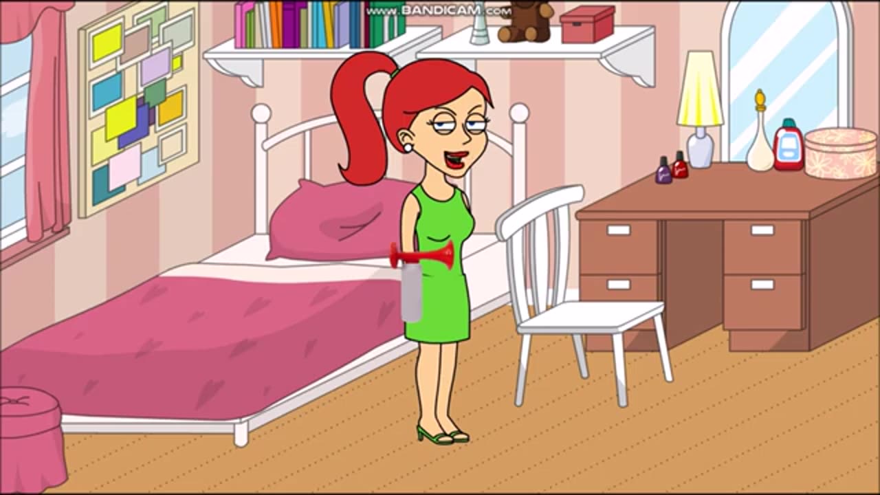 Phoebe Scares Her Mum With An Airhorn While She's Sunbathing At The Pool/Grounded