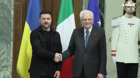 NOTIZIE DAL MONDO Mattarella a Zelensky; 'Posizione Italia ferma,pieno appoggio' ha detto prima della Conferenza per la Ricostruzione dell'Ucraina svolta a Roma in Italia il 10-11 luglio 2025