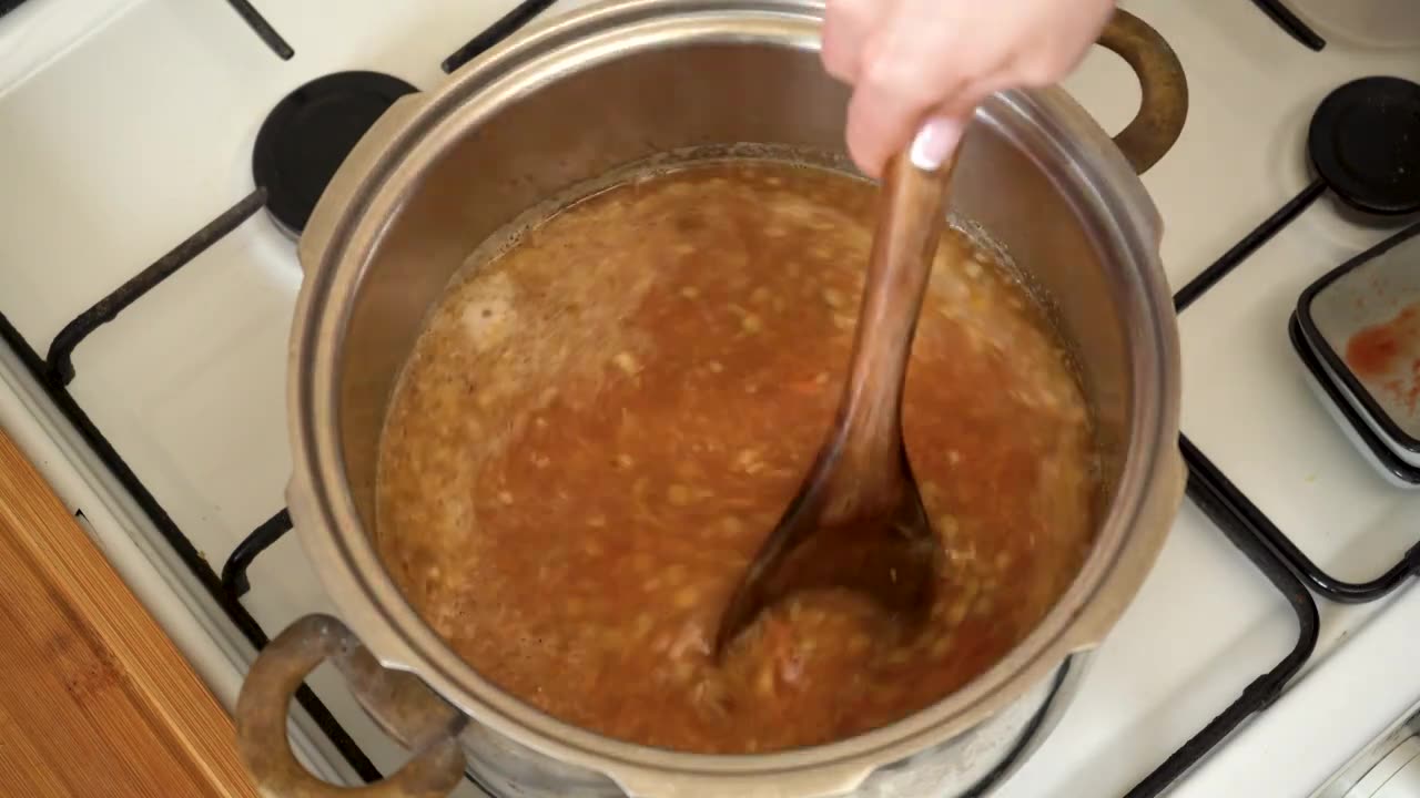 Soupe de lentilles algérienne très nutritive