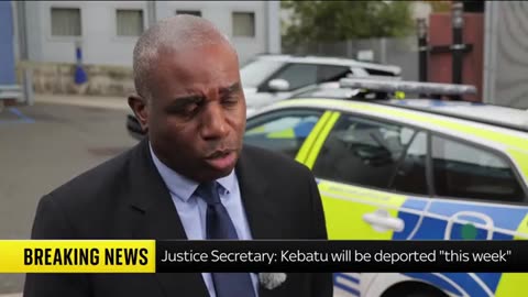 Justice secretary says Kebatu will be deported 'this week'