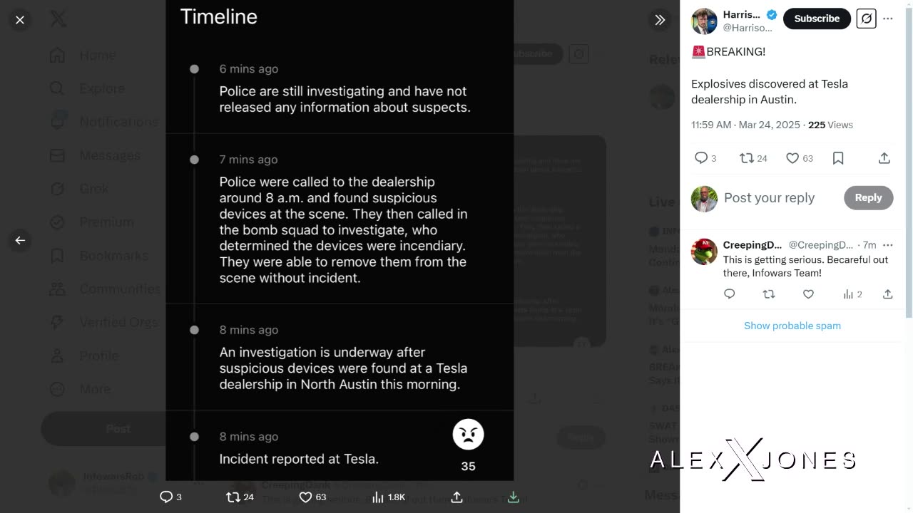 Alex Jones Predicted 3 Months Ago That The Cybertruck / Trump Hotel Bombing In Vegas