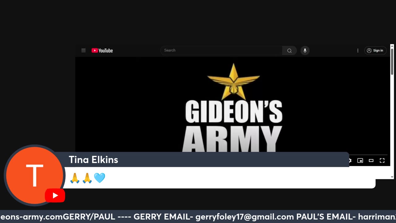 GIDEONS ARMY TUESDAY LIVE @ 930 AM EST 7/1/25