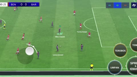 Game Barcelona vs Benfica leg 1 part2