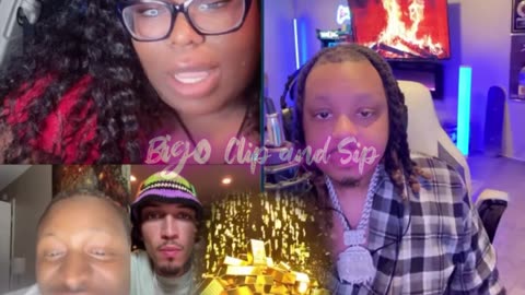 Moet lines Loozecannon n Ace who shows text from Looze about loving Moet 6/14/25 #bigoclipandsip