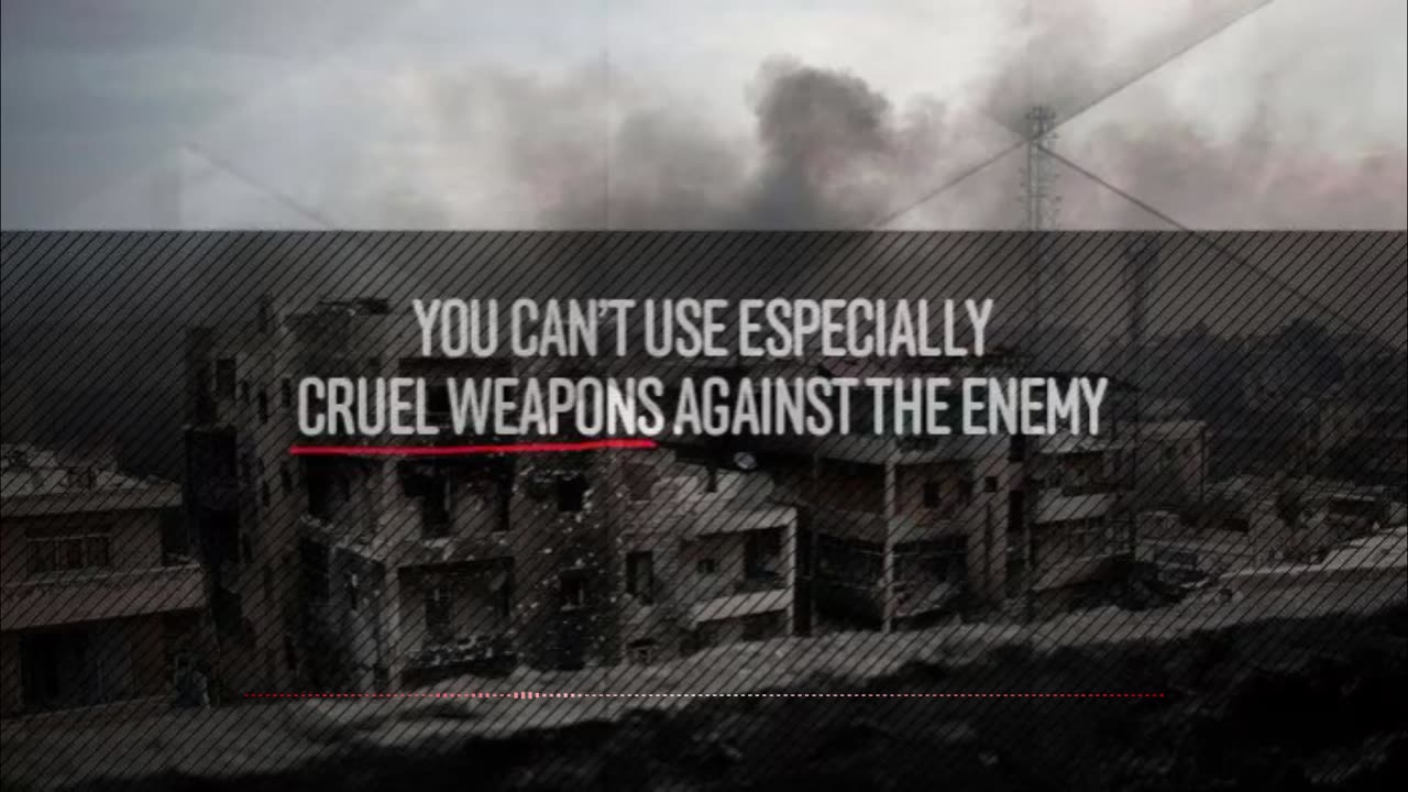 There is NO RULES in War!