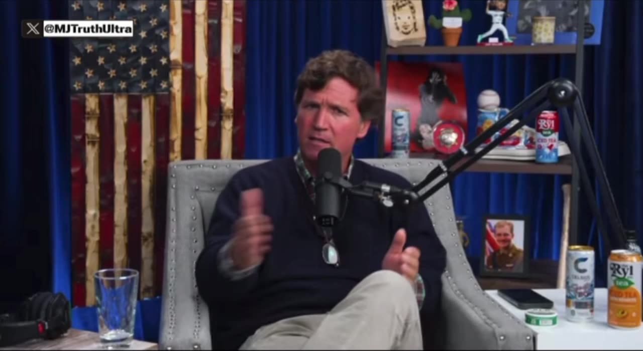 Tucker and Theo Von - Genocide in Gaza - is this the Israel of the Bible