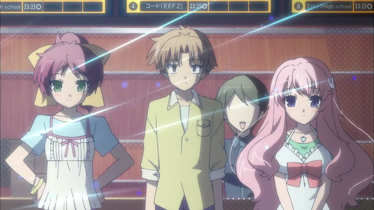 Baka and Test - Shouko and Yuuji watching another movie