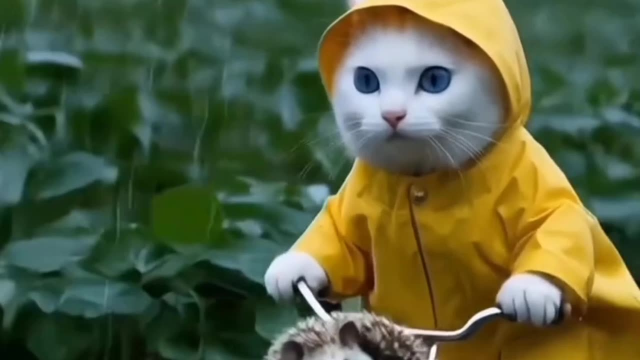 Cute 🥰 cat 🐈 video