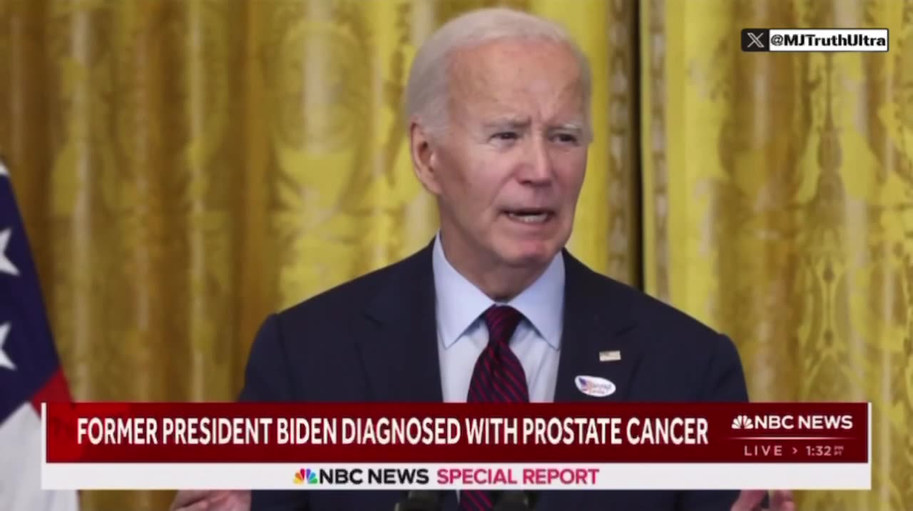 Joe Biden has prostate cancer