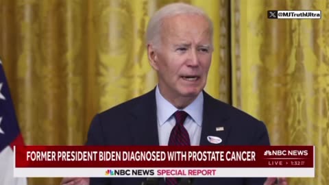 Joe Biden has prostate cancer
