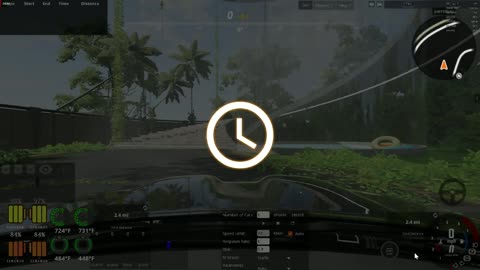 beamng drifting and crashing...