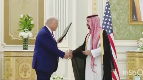 Sky News takes you behind the scenes of Donald Trump's Middle East trip
