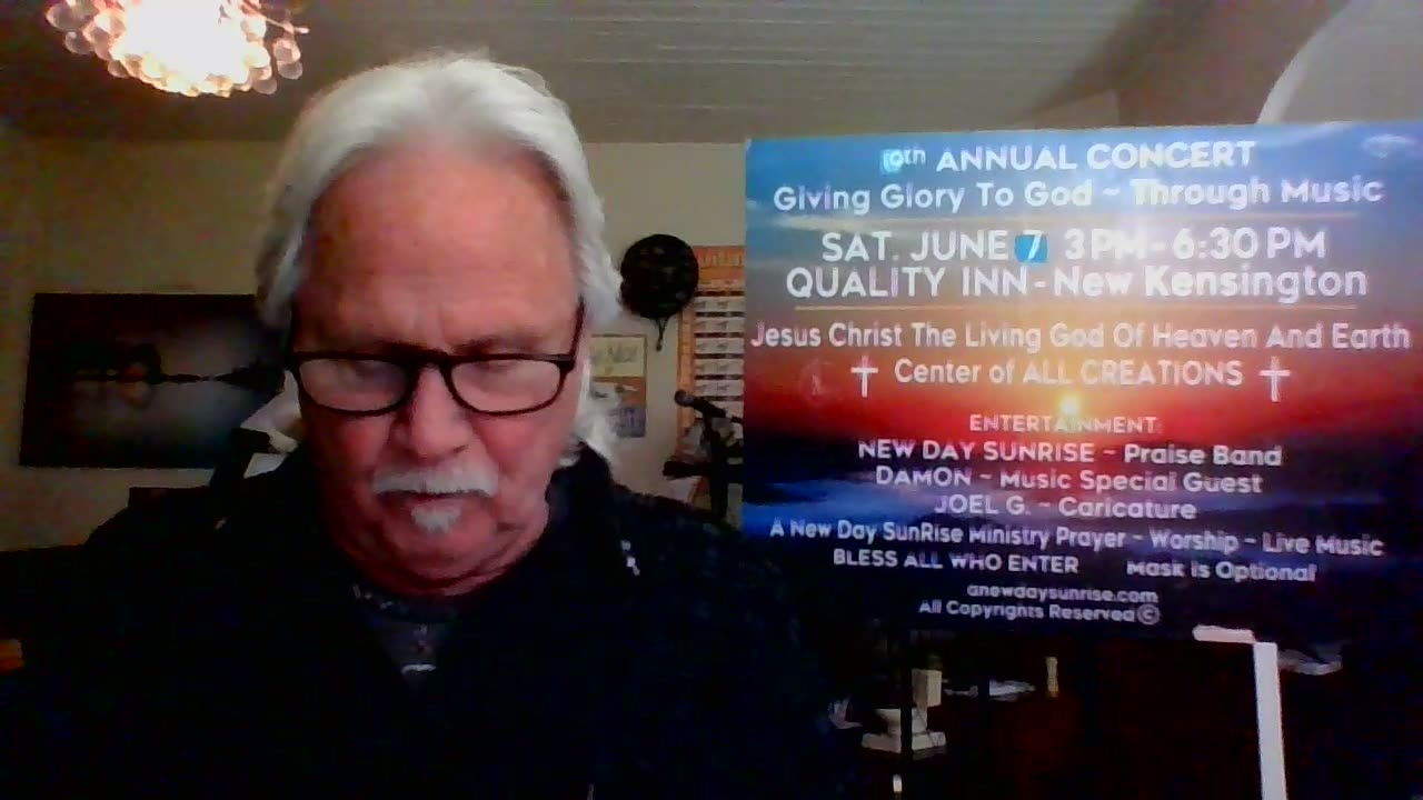 A New Day SunRise: Free Ministry In Christ With Billy C April 27th Vid B48