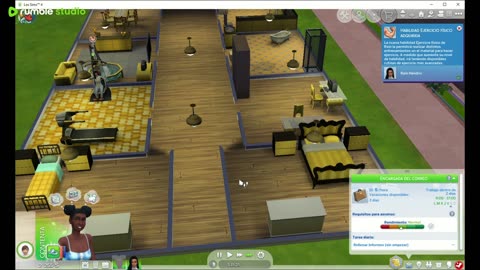 Sims 4 comprobando las familias de esta partida