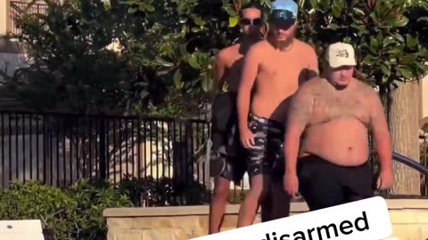 Israeli at a pool party