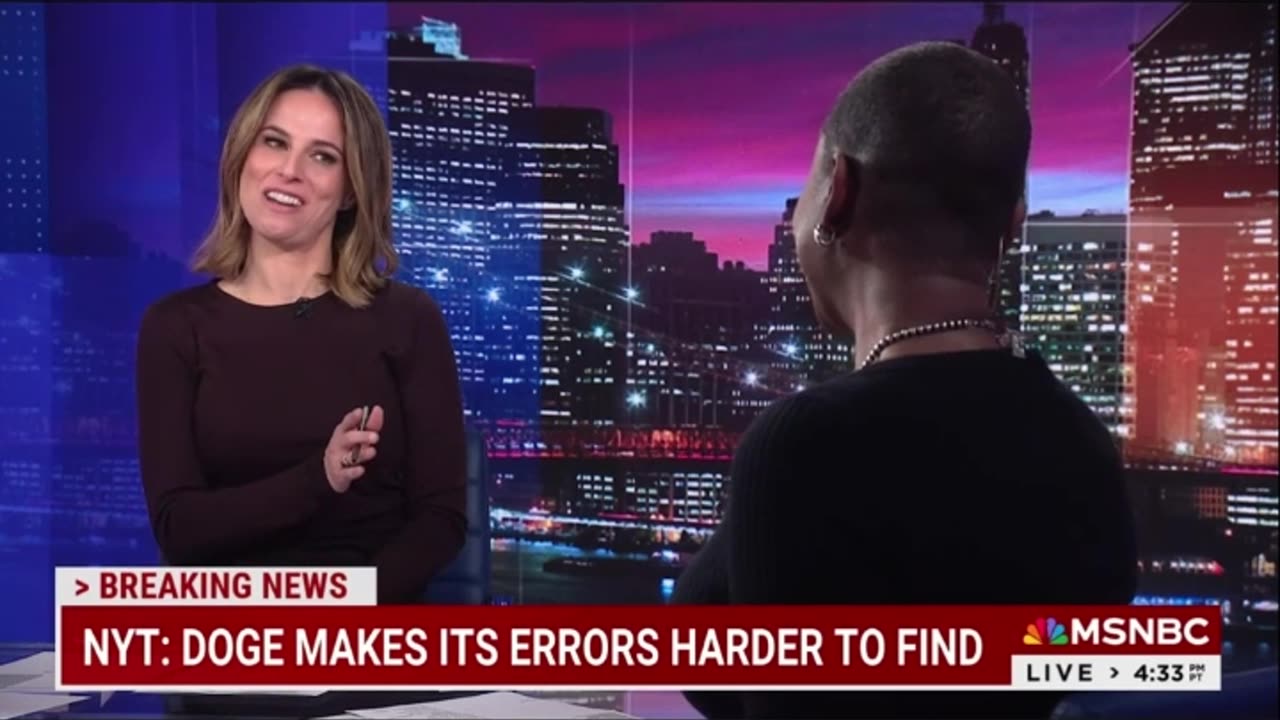 Imprisoned Senator’s Daughter Alicia Menendez: Trump Is Messing Things Up, DOGE Isn’t Transparent